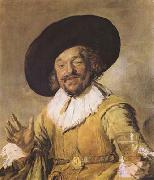 Frans Hals The Merry Drinker (mk08) oil on canvas